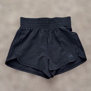 NWT Adidas Pacer Training 3-Stripes Woven High-Rise 3" Shorts